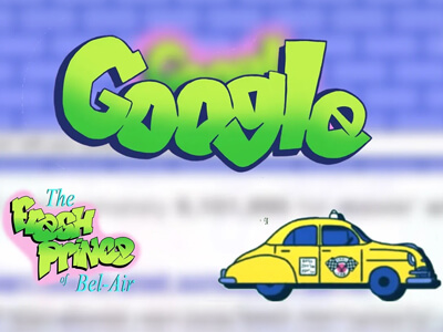 Google ベルエアのフレッシュ・プリンス 検索ジャック