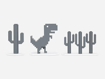 Google Chrome 恐竜ゲーム