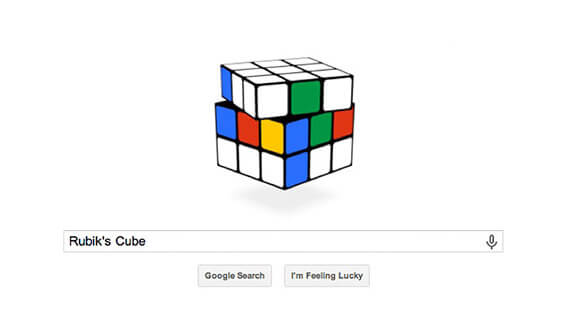 Goooooooooooooooooolw Google ルービックキューブ Doodle をプレイ - ルグーグ